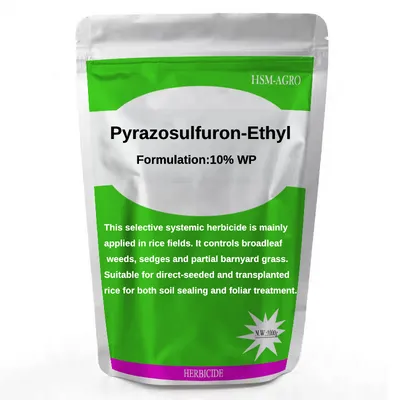 Weed Killer Pyrazosulfuron-Ethyl 10% Wp CAS 93697-74-6 Used in Bluebur Rotala Eclipta