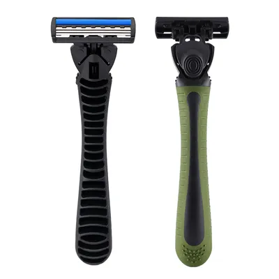 Pearlmax Triple Blades Korea Stainless Steel New Style Disposable Shaving Razors for Man