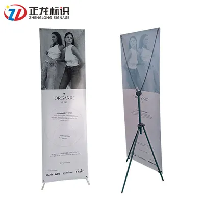Wholesale Pop up Display The High Quality Outdoor Display Custom Design X Banner Display Stand