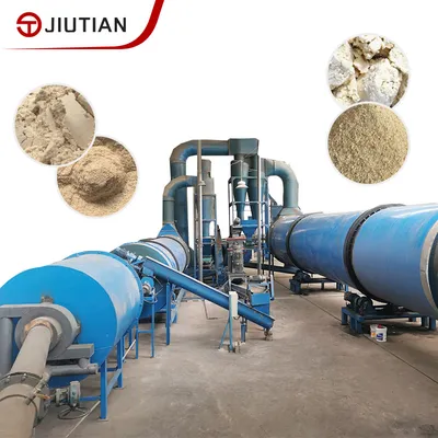 Professional Manufacturer Cassava Residue Rotary Dryer Machine Industrial Drying Equipment