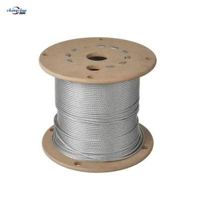 Wholesale Durable 5mm 6X24MFC Steel Wire Rope for Industrial Lashing Applications