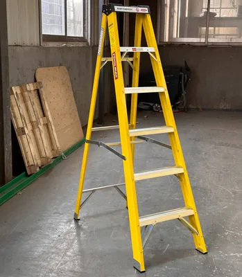 150ks Load Capacity En131 Certificated Fibreglass Ladder Factory Directly Sell