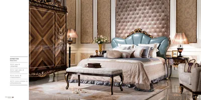 E70-1 Classical Italian Leather Bed