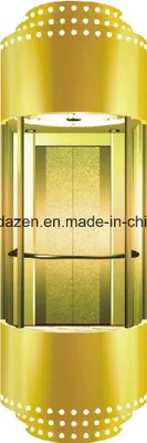 High Class Complete 360 Rotated Panoramic Elevator Lift