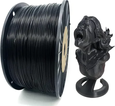 Yousu 3D Printer Filament 3kg 3D PLA Black 3D PLA Filament