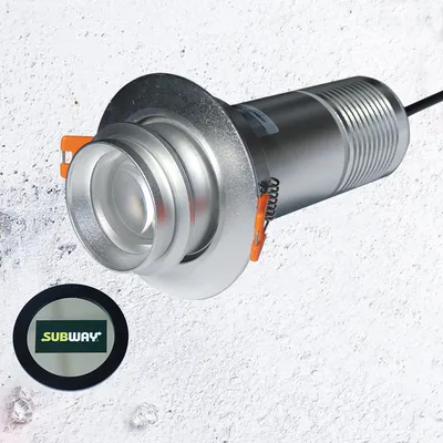 10W LED Logo Gobo Projector Ceiling Recessed Lights for Safety Arrow
