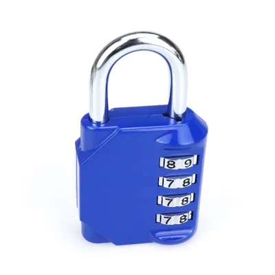 Black 4 Digits Code Padlock for Luggage Safe Gym Cabinet Door Security Xmm-8023 Password Lock