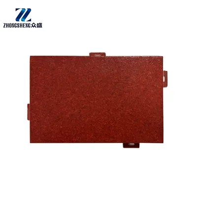 Stone Finish Aluminum Veneer Panels for Building Exterior Wall Decoration