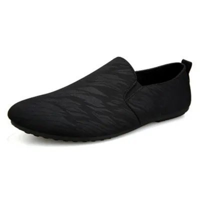 Men Soft Comfortable Male Breathable Slip on Casual Shoes Driving Moccasin