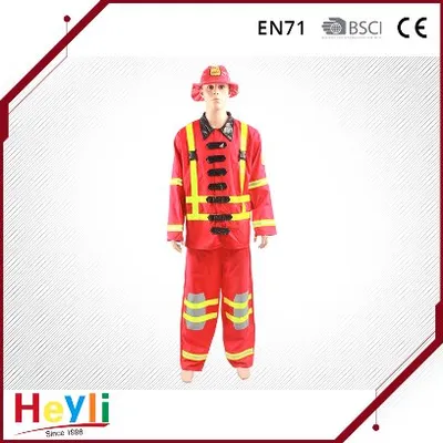 Classical Fireman Cosplay Costumes for Adult Party