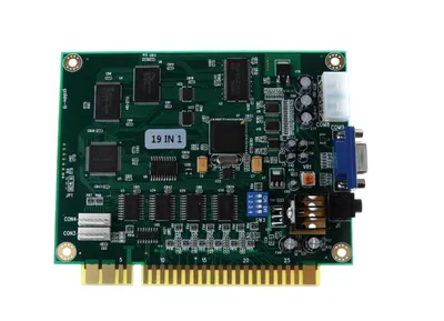 Dailymall 19in1 Multi Arcade Game Module Circuit Board Circuit Board Jamma Video / VGA Output
