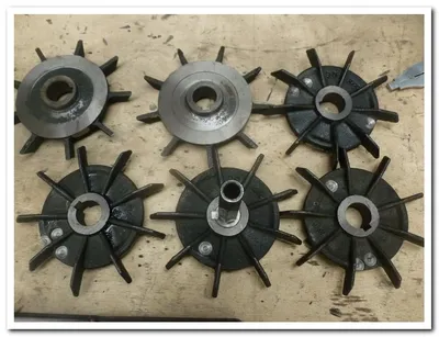 Ductile Casting Gray Iron Casting Motor Fans