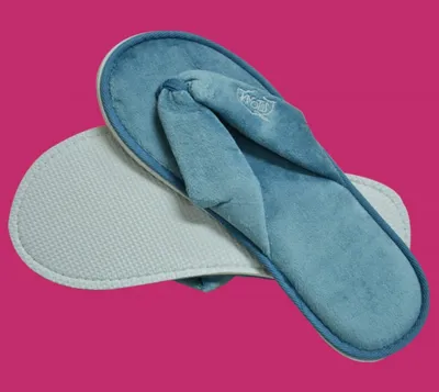 Soft Cotton Hotel Slippers and Flip Flops for Guests Room