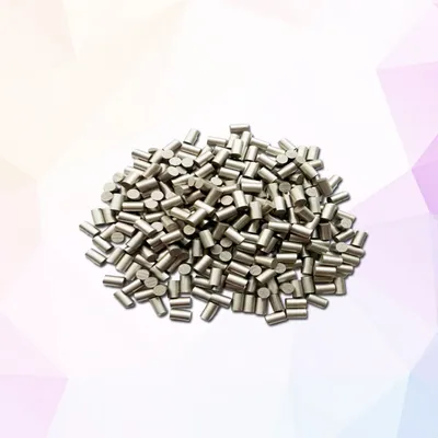 High Purity Zinc Vacuum Vaporized Particles, 99.99% 4n Zinc Pellets, ISO9001 Certified, Custom Size, E-Beam Evaporation Semiconductor Film