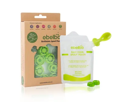 Reusable Baby Food Storage Bag, Squeeze Pouch
