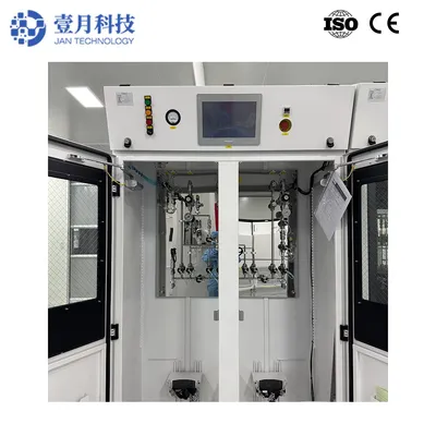 Automatic Single Cylinder Gas Cabinet with Purge for Fiber Optics