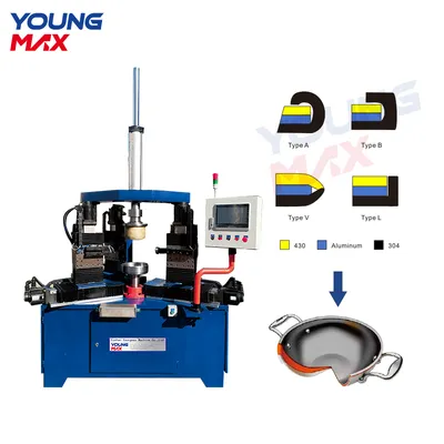 Customized Tri-Ply Cookware Forming Machine for Multiple Designs