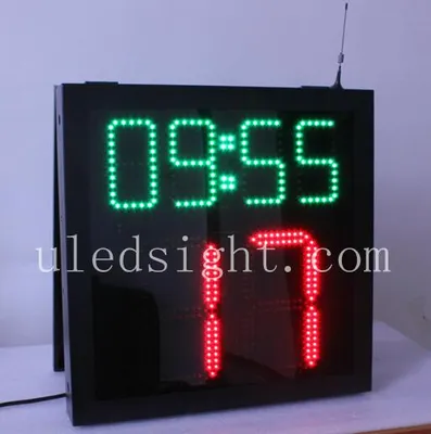 PCB Digits Wireless LED Shot Clock with Game Time