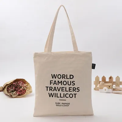 Custom Promotional Colorful 8oz/10oz/12oz Cotton Canvas Drawstring Cotton Bag for Gift