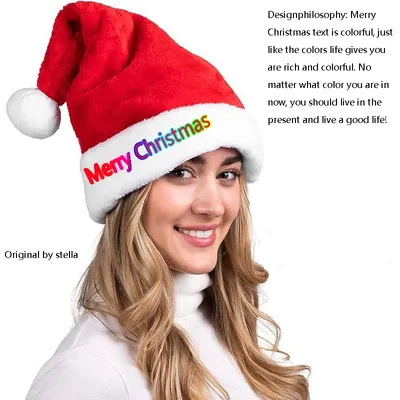 Santa Hat, Christmas Hat, Party Hat, OEM and ODM, Unisex Christmas Hats