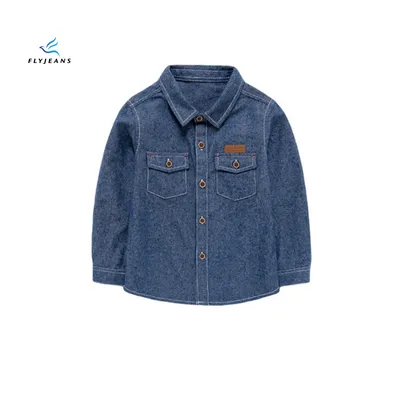 Hot Sale Classic Boys' Long Sleeve Denim Shirt by Fly Jeans