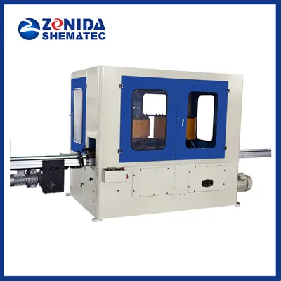 Four-Station Combiner for Aerosol Can Making Machine