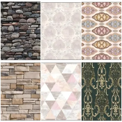 Custom Pattern Wall Decoration Wallpaper Linen Self-Adhesive Wall Stickers for Bedroom/Office/Hotel