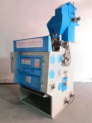Lighting Treatment Track Type Shot Blasting Machine Drum Type Shot Blasting Cleaning Machine Aluminum Products Powder Spraying Pre-Treatment Sanding Machine