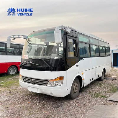 Yu Tong Zk6752 31 Seats Manual Version Used Bus Coach Left Hand Drive Used Bus for Sale