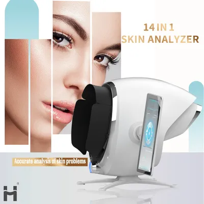 Smart Facial Skin Analyzer with HD Camera Ai-Powered Skin Texture Analysis