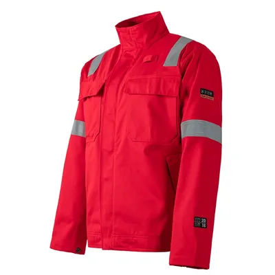 OEM/ODM Fr Jacket Industrial Safety Jacket Heat-Resistant, Flame-Retardant for Welding & Manufacturing Workwear