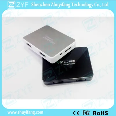 Good Slim Design 4 Port USB 3.0 Hub (ZYF4127)