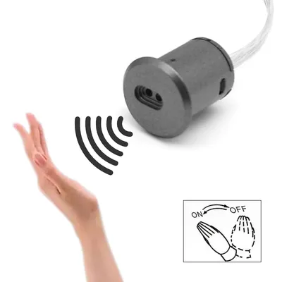Pluggable Hand Scan Switch for Wardrobe and Cabinet Lighting