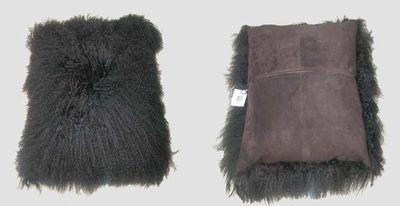 mongolia Lamb Fur Cushion Case (A-002)