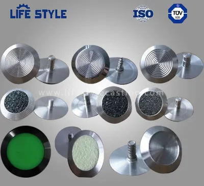 Stainless Steel Outside Tactile Indicator / Road Paving Stud for Blind