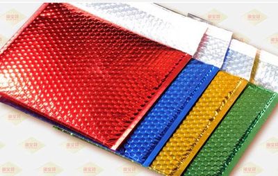Metallic Bubble Packing Bag
