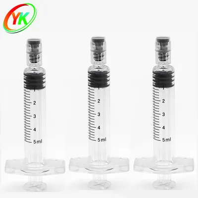Wholesale Disposable Oil 10ml Luer Lock Glass Syringe