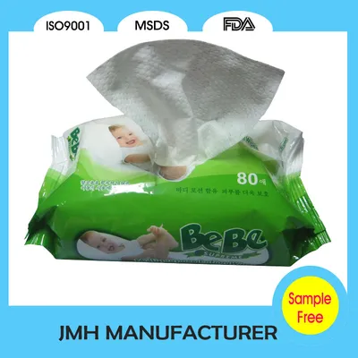 Samples Free DOT Fabric Soft Baby Tissue Wholesale (BW060)