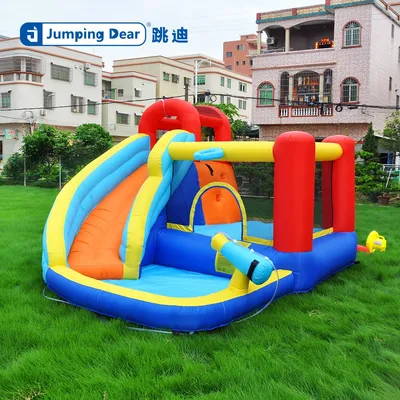 Small Indoor Household Inflatable Bounce Castle