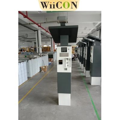 on-Street Solar Powered Parking System Ticket Machine
