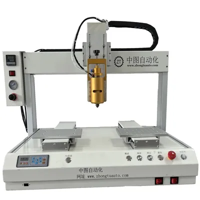 Technology Production Desktop Glue Injection Machine Hot Melt Dispensing Robot with Glue Preheating Function