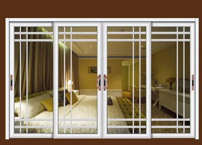 Heavy Sliding Doors, Outdoor Doors, Shopping Mall Doors, Flat Doors, Supermarket Revolving Doors Yg-S091107