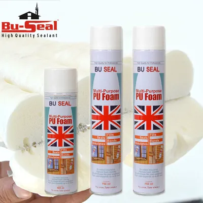 One Component Spray Expanding Polyurethane Foam Insulation PU Foam