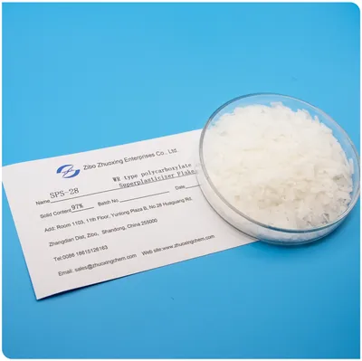Sps-28 Superplasticizer Flake Water Reducing Polycarboxylate Type 97 Min Solid Content
