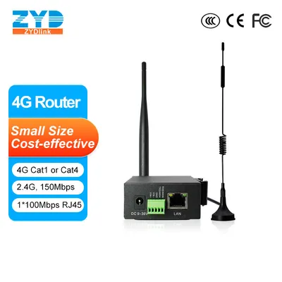 Industrial 4G LTE Router with VPN Client for Reliable Connectivity