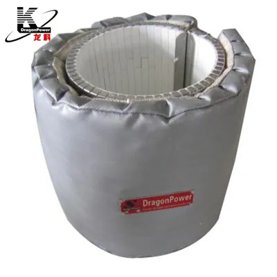 Grey / White Fiberglass Heat Resistant Thermal Insulation Pads