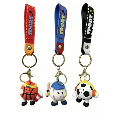 Wearproof Custom Anime New Popular Daily Pocket Personalized Key Chain Hanging Keychain