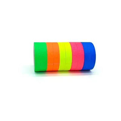 Fluorescent Cotton Cloth UV Tape Set Gaffer Luminous Glowing Neon Adhesive Tape