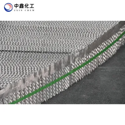 Acid-Resistant 316L Structured Corrugated Plate Tower Packing with Grooved Surfaces