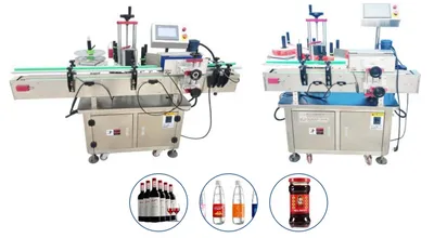 Automatic Round Bottle Labeling Machine